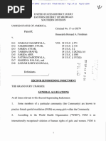 Female Genital Mutilation superseding indictment