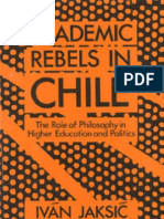 Jaksic, Ivan - Academic Rebels in Chile