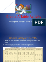 create a table activity 16 to 17