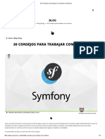 30 Consejos Para Trabajar Con Symfony _ Solucionex