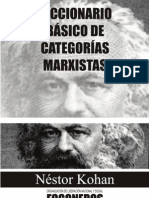 Diccionario Básico de Categorías Marxistas - Nestor Kohan