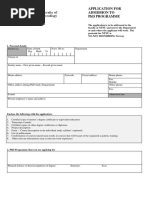 Application Form Phd At Tut English New Doctor Of Philosophy