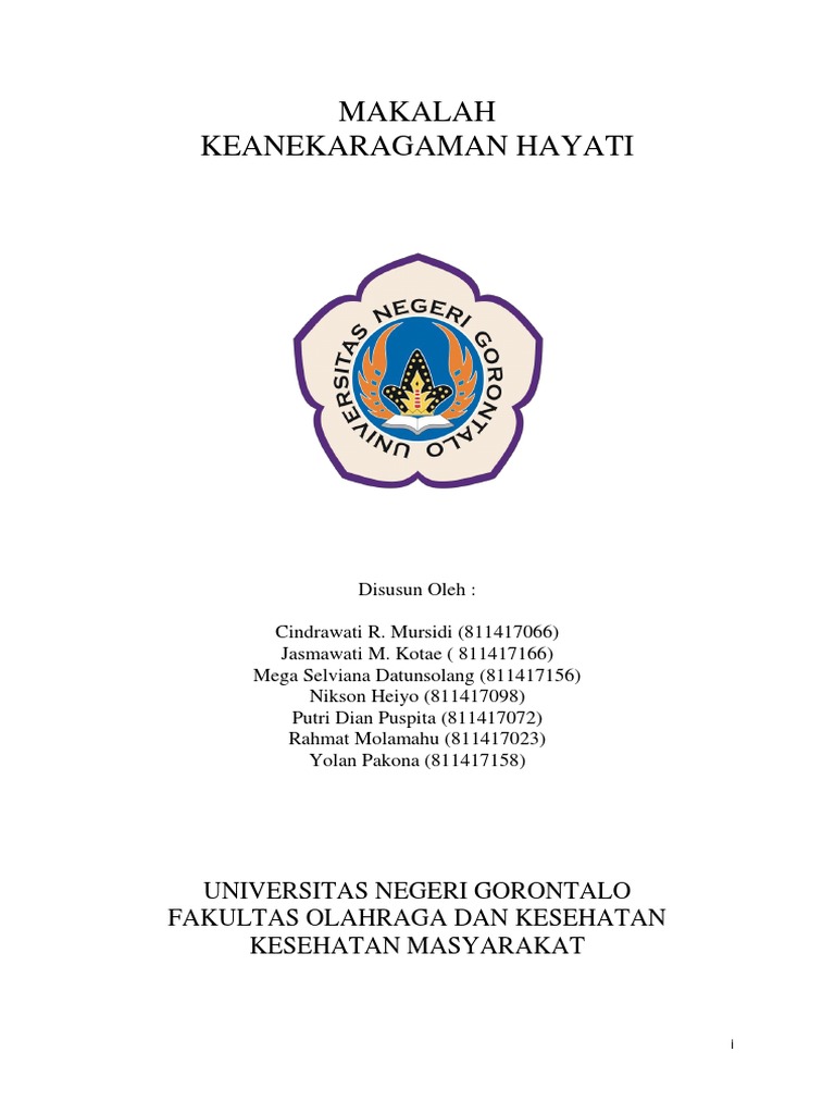 Makalah Keanekaragaman Hayati