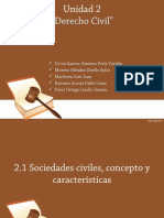 Derecho Civil- 2.1 Sociedades Civiles Co