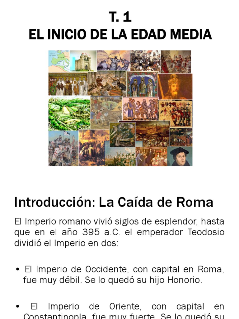 Unidad 1 El Inicio de La Edad Media | PDF | imperio Bizantino | imperio ...