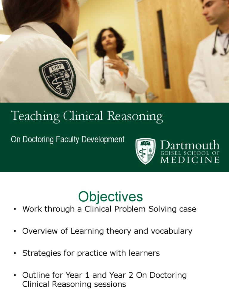 Clinical Reasoning On Doc Faculty Dev Tuesday Version | PDF ...