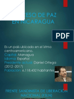 Proceso de Paz en Nicaragua