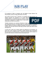 Fair Play Presentación PDF