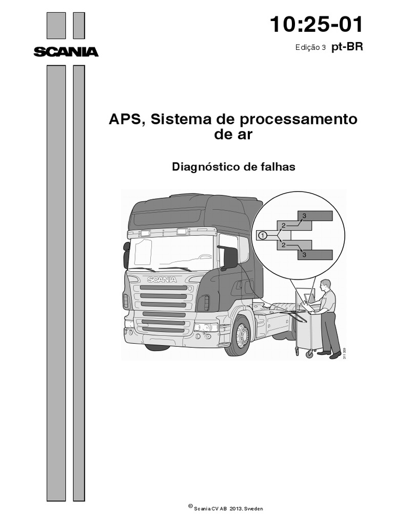 Scania Diagnostico Aps PDF | PDF | Compressor de gás | Motores