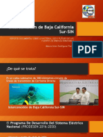 Interconexión de Baja California Sur-SIN