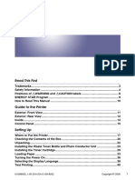 Lanier LP222CN user manual