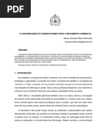  A Contribuição Do Ciberativismo Para O Movimento Feminista