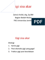 Gigi sisa akar dan komplikasinya