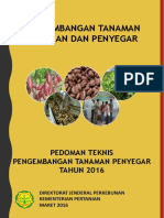 Pedoman Teknis Pengembangan Tanaman Penyegar Tahun 2016