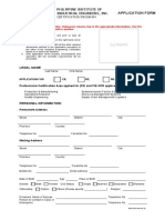 CIE Exam Application - Form 2017 PDF