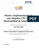 Piquer - Diseño e Implementación de Una Máquina Cnc Con Funcionalidad de Taladradora