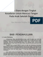 Kejadian Diare Dengan Tingkat Kesadaran Untuk Mencuci Tangan (Ayu)