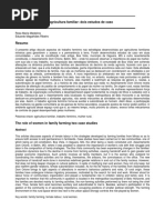 O papel da mulher na agricultura familiar