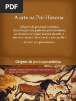 A Arte Na Pré-História