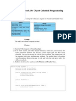 Tutorial For Week 10: Object Oriented Programming