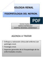 Fisiopatología renal: Semiología y manifestaciones clínicas