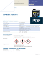MSDS - VIP Paint Remover