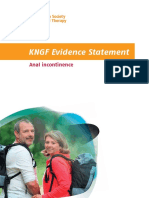 Dutch Anal Incontinence Physiotherapy Guidelines