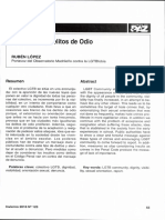 LGTBfobia y Delitos de Odio. Tiempo de Paz