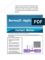 A Venturi meter is used to measure the flow rate through a tube.pdf