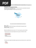 Download Pemrograman Dasar Kelas x Semester 1 Dan 2 by Huda Wonowidjojo SN359389745 doc pdf