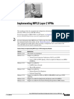 Implement MPLS L2 VPNs