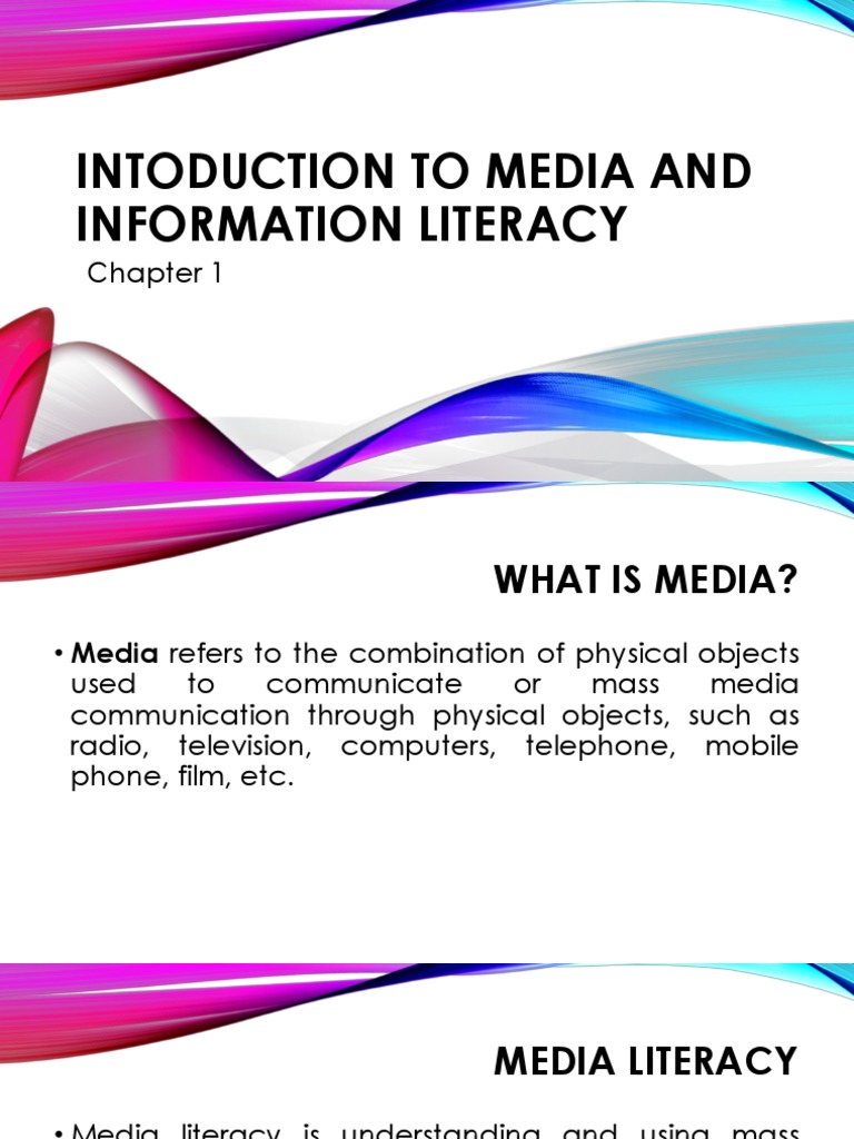 Understanding Media Literacy Essentials | PDF | Mass Media ...