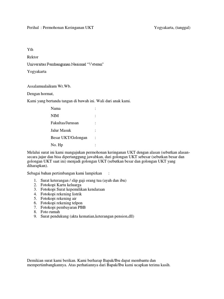 Contoh Surat Pengajuan Penurunan Harga Barang - IMAGESEE