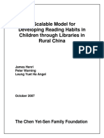A Scalable Model For Developing Reading