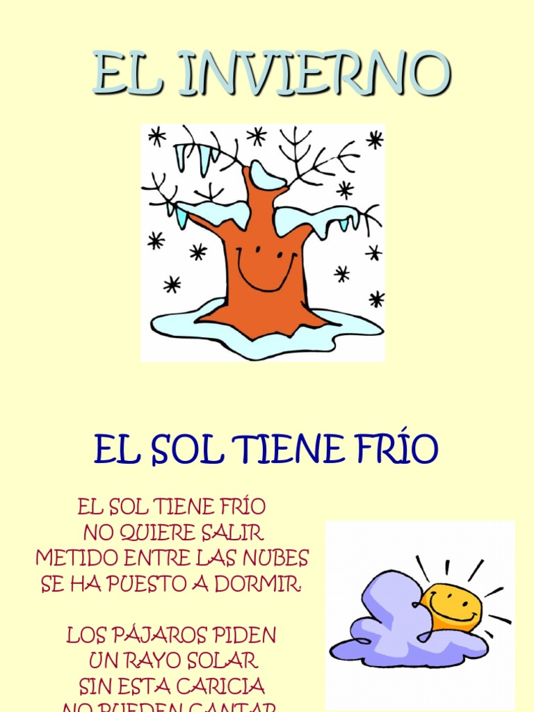 Poesias invierno