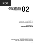 Download Modul 02 KKPI - Mengoperasikan PC STAND ALONE Dengan Sistem Operasi Teks by rifky2410 SN35940201 doc pdf