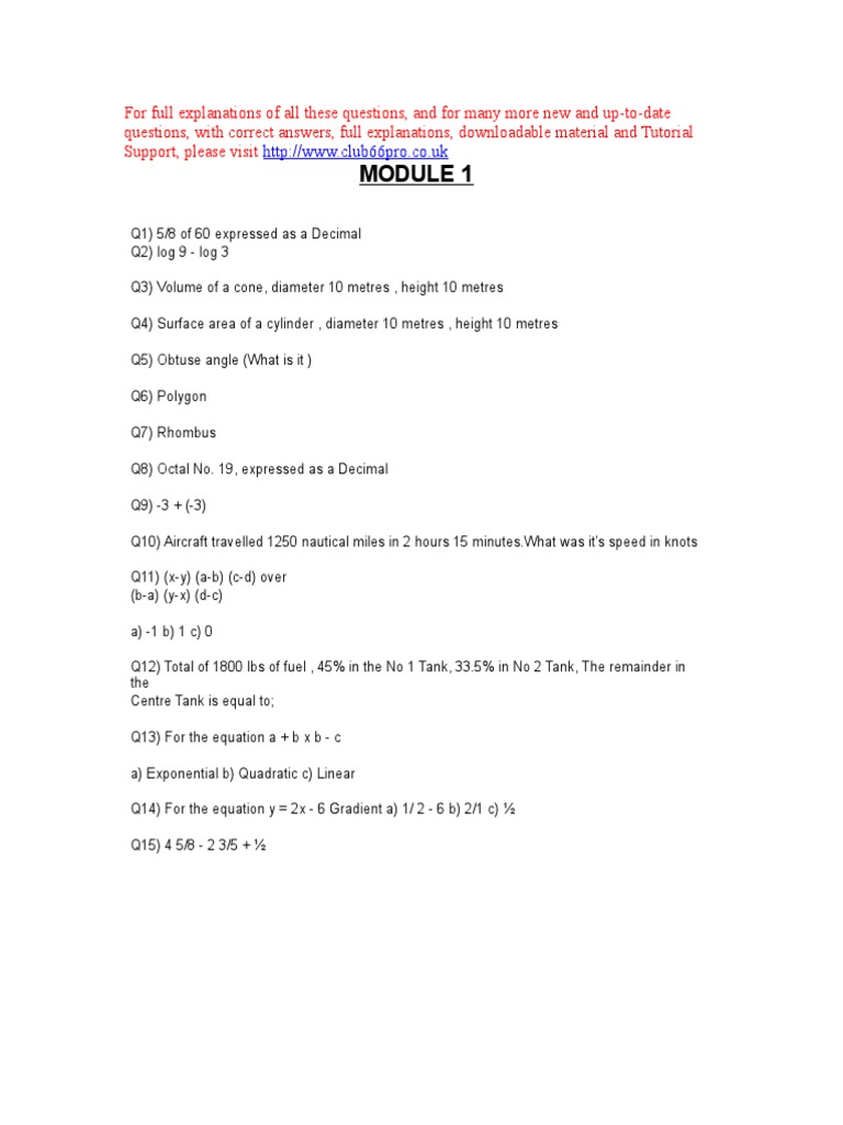 Math Questions and Solutions Guide | PDF | Teaching Methods & Materials