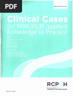 Download clinical cases for MRCPCH PART 2 applied knowledge in practice by aeyousef SN359405295 doc pdf