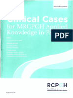 Clinical Cases For MRCPCH PART 2 Applied Knowledge in Practice