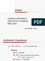 Hydraulic Calculations