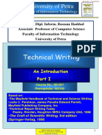 Technical Writing Slides