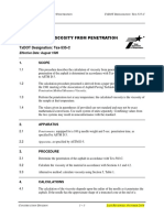 Calculating Viscosity From Penetration: Test Procedure For