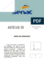 AutoCAD 2D - Coordenadas - SENAC