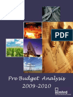 PreBudget Analysis 09 10