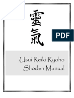 Usui Reiki Ryoho Level 1 - Shoden - Manual