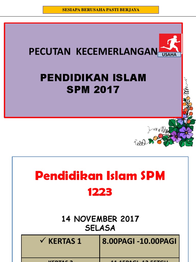 Apa Maksud Spm Cantum