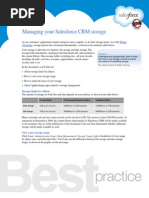 Managing Your Salesforce CRM Storage