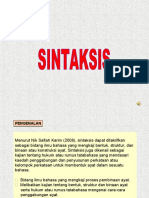 SINTAKSIS