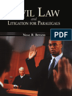 Civil Law Litigation For Paralegals