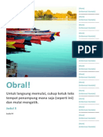 Obral!: Untuk Langsung Memulai, Cukup Ketuk Teks Tempat Penampung Mana Saja (Seperti Ini) Dan Mulai Mengetik